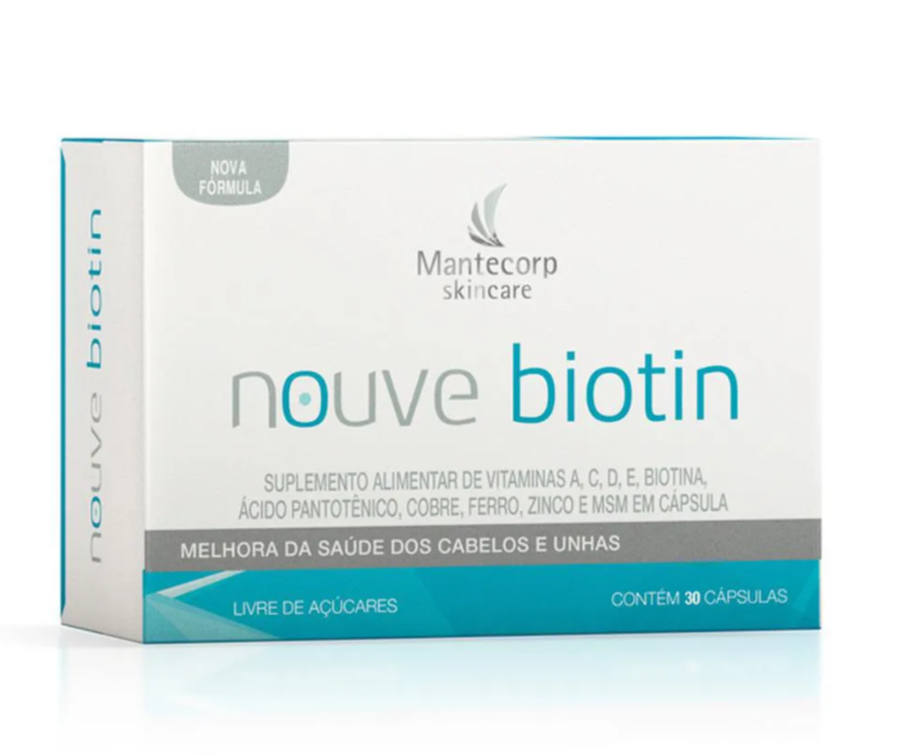 Nouve Biotin Mantecorp 30 Cápsulas