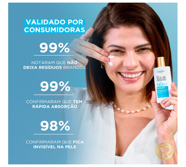 Protetor Solar Facial L'oréal Paris Fps 60 Solar Expertise The Invisible 40ml - Imagem 5