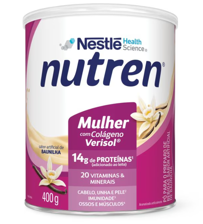 Nutren Beauty sabor baunilha 400g